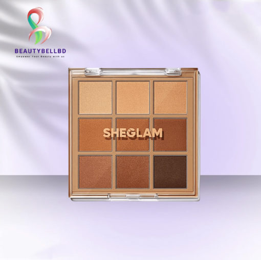 SHEGLAM NINE TO FINE EYESHADOW PALETTE-NOMADIC - Image 1
