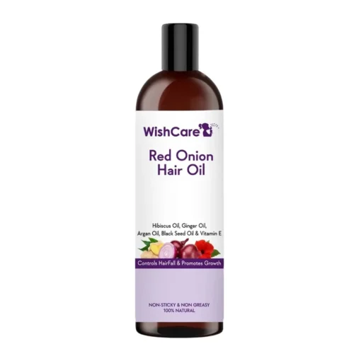 WishCare Red Onion Hair Oil (200ml) - Image 1