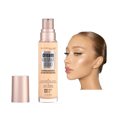 Maybelline Dream Radiant Liquid Foundation 30ml -40 Nude Maybelline Dream Radiant Liquid Foundation 30ml -40 Nude