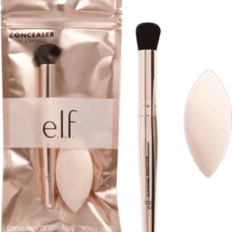 Concealer Brush and Face Sponge Duo Set Concealer Brush and Face Sponge Duo Set