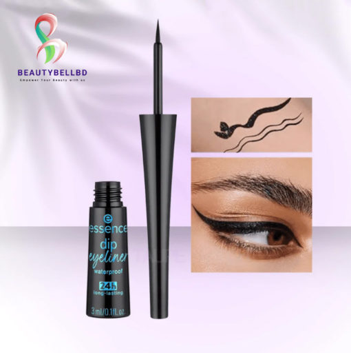 Essence Dip Eyeliner Waterproof 24h Long-Lasting 01 - Image 1