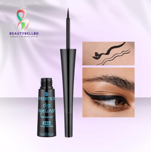 Essence Dip Eyeliner Waterproof 24h Long-Lasting 01 - Image 1