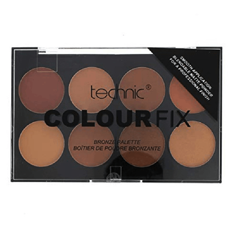 Technic Colour Fix Bronze Powder Palette (28Gm) 2 Technic Colour Fix Bronze Powder Palette (28gm) powder