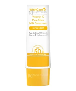 WishCare 2% Vitamin C Pure Glow Milk Sunscreen SPF50 PA++++ (50g)