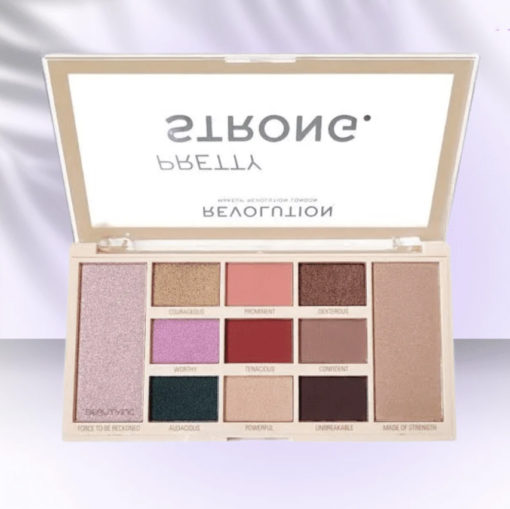 Makeup Revolution Pretty Strong Eyeshadow Palette - Image 1