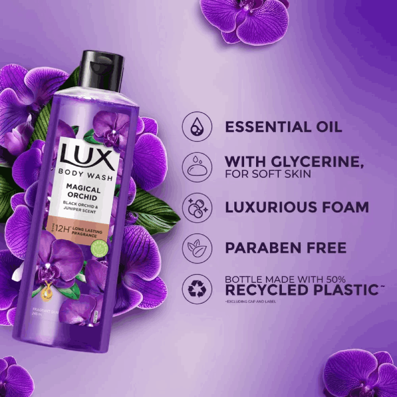 Lux Body Wash Magical Orchid 3 Lux Body Wash Magical Orchid body wash