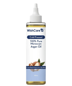 Wishcare 100% Pure Cold Pressed Moroccan Argan Oil oil