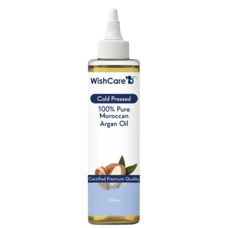 Wishcare 100% Pure Cold Pressed Moroccan Argan Oil oil