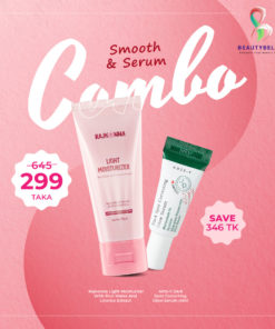 Smooth & Serum Combo (Rajkonna Light Moisturizer + AXIS-Y Dark Spot Correcting Glow Serum mini)