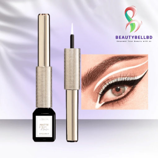 LOREAL MATTE SIGNATURE EYELINER 08 SNOW - Image 1