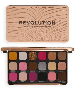 Makeup Revolution Forever Flawless Eyeshadow Palette Bare Pink cleanser