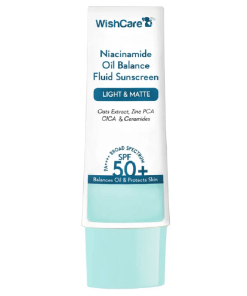 WishCare 5% Niacinamide Oil Balance Fluid Sunscreen SPF50+ PA++++ sunscreen