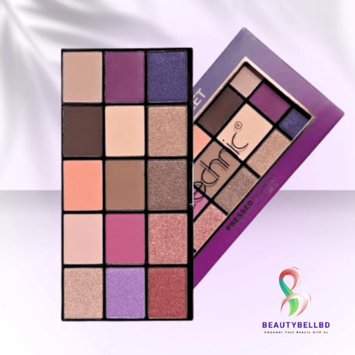 Technic 15 Color Eye Shadow Palette – Persian Violet - Image 1