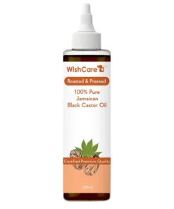 Wishcare 100% Pure Cold Pressed Jamaican Black Castor Oil (200ml)