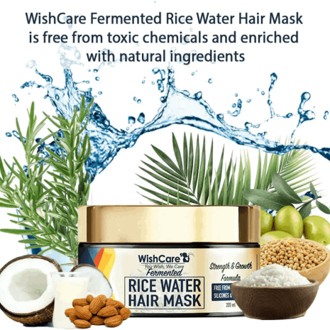 WishCare Fermented Rice Water Hair Mask WishCare Fermented Rice Water Hair Mask cleanser