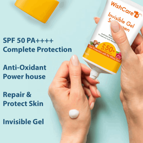 WishCare Invisible Gel Sunscreen SPF50+ PA++++ WishCare Invisible Gel Sunscreen SPF50+ PA++++ sunscreen