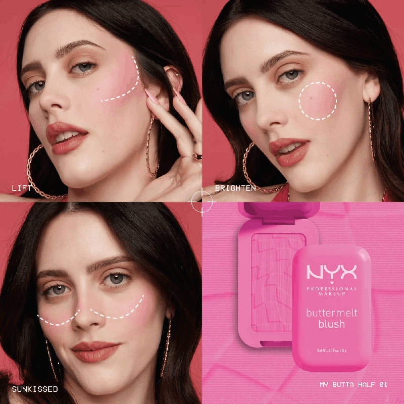 Nyx Buttermelt Blush 3 Nyx Buttermelt Blush blush