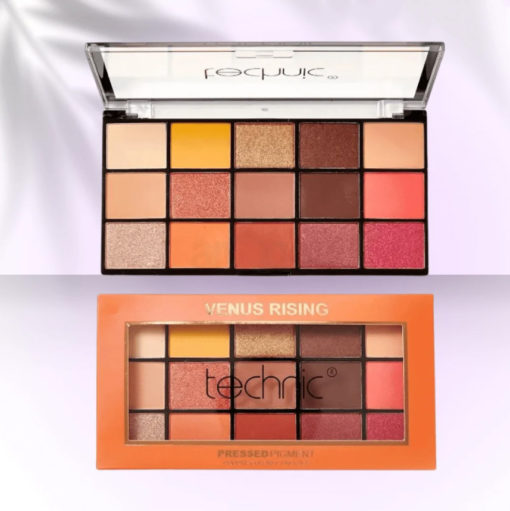 Technic 15 Color Eye Shadow Palette – Venus Rising - Image 1