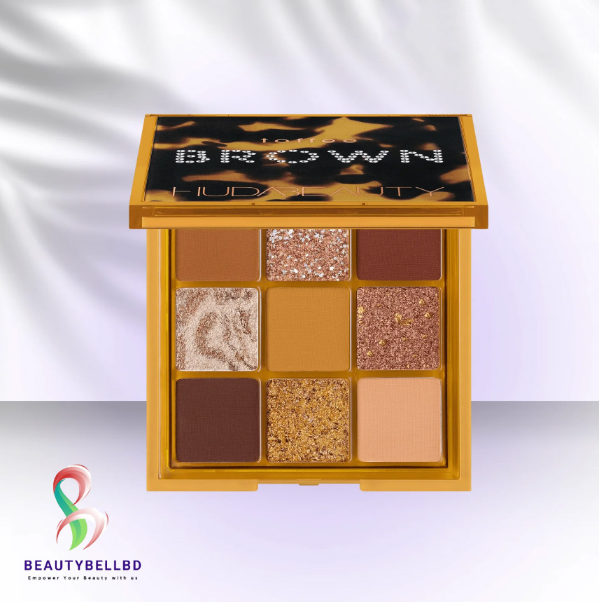 44 Huda Beauty Brown Obsessions Eyeshadow Palettes – Toffee - Image 1