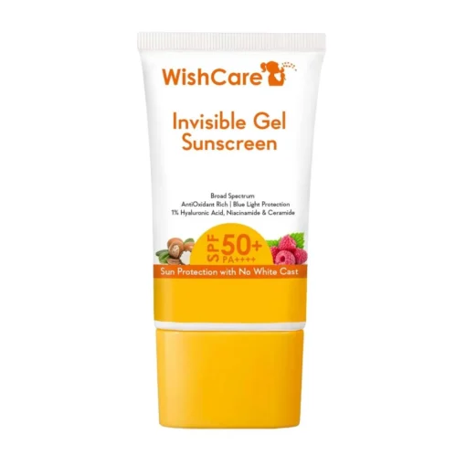 WishCare Invisible Gel Sunscreen SPF50+ PA++++ (50g) - Image 1