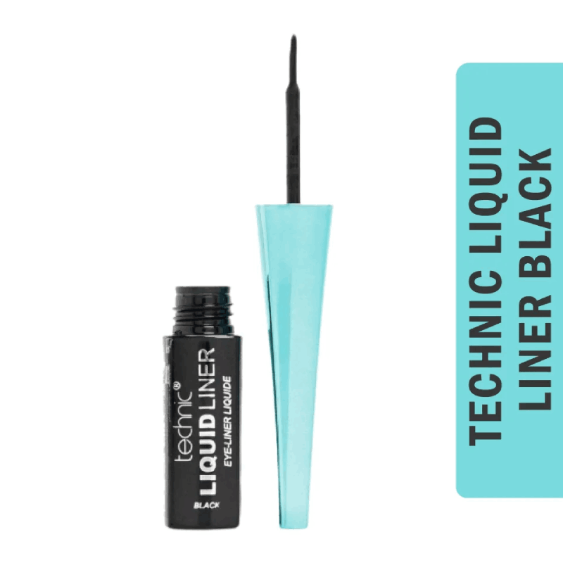 Technic Waterproof Liquid Eyeliner – Black 1 Technic Waterproof Liquid Eyeliner – Black eyeliner
