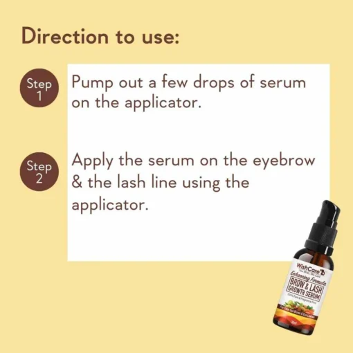 WishCare Brow & Lash Growth Serum (30ml) - Image 4