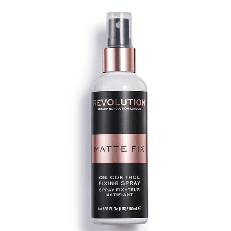 Revolution Matte Fix Oil Control Setting Spray 1 Revolution Reloaded Eyeshadow Palette Passion for Color palette