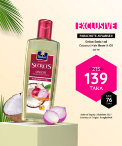 Parachute Advansed Onion Enriched Coconut Hair Growth Oil