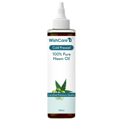 WishCare 100% Pure Cold Pressed Neem Oil (200ml) - Image 1