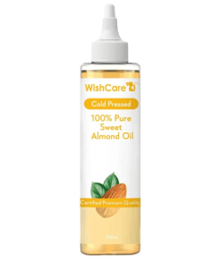 WishCare 100% Pure Cold Pressed Sweet Almond Oil oil