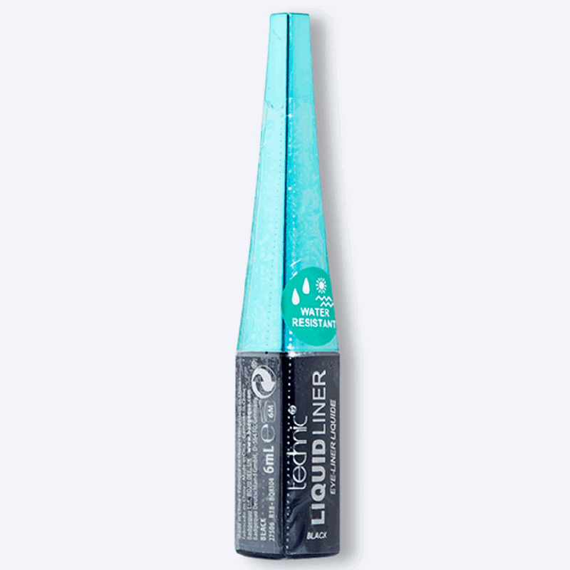 Technic Waterproof Liquid Eyeliner – Black 2 Technic Waterproof Liquid Eyeliner – Black eyeliner