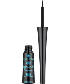 Essence Dip Eyeliner Waterproof 24h Long-Lasting 01 eyeliner