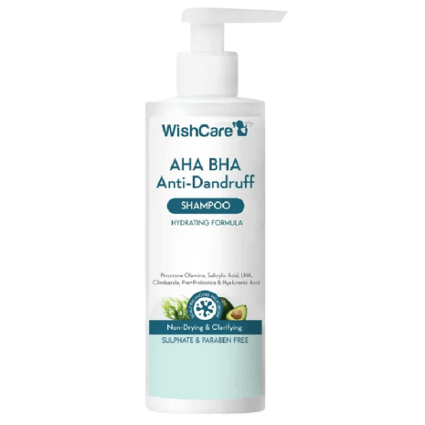 WishCare AHA BHA Anti Dandruff Shampoo shampoo