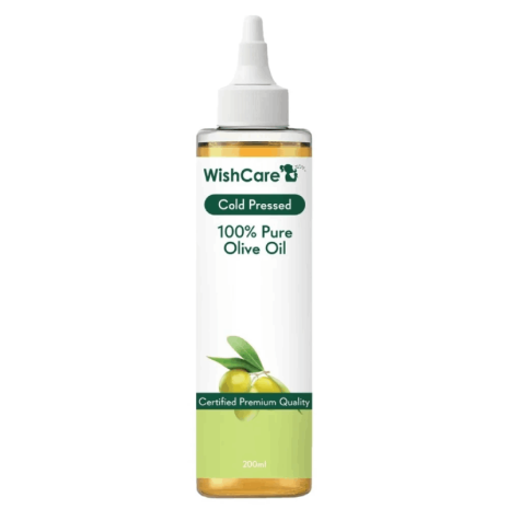 WishCare 100% Pure Cold Pressed Olive Oil oil