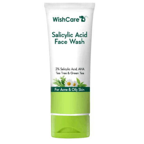 WishCare 2% Salicylic Acid Face Wash cleanser