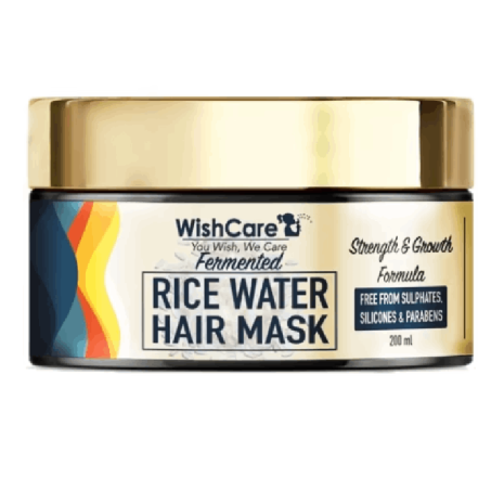 WishCare Fermented Rice Water Hair Mask cleanser