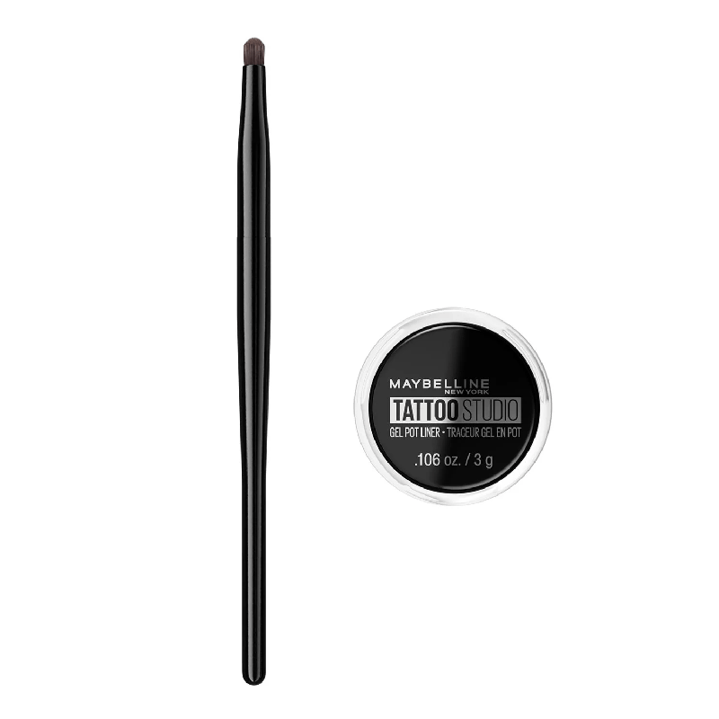 Maybelline Lasting Drama Gel Eyeliner With Brush 01 Black / Noir 1 Maybelline Lasting Drama Gel Eyeliner with Brush 01 Black / Noir eyeliner