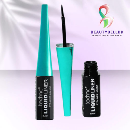 Technic Waterproof Liquid Eyeliner – Black - Image 1