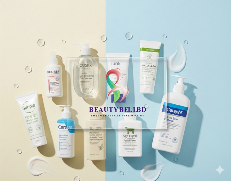 শুষ্ক ত্বকের জন্য সেরা ফেসওয়াশ (বাংলাদেশে জনপ্রিয় পণ্য ২০২৬)