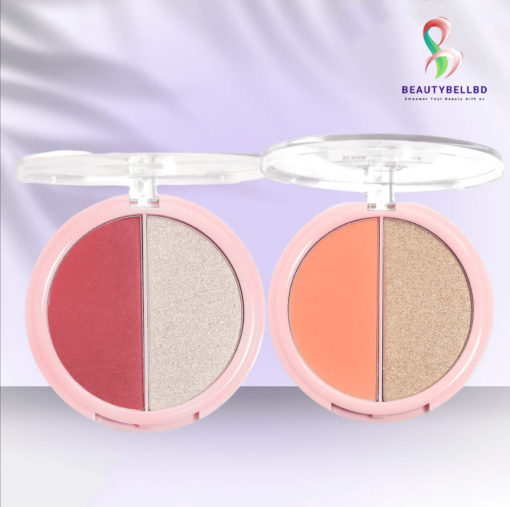 AOA HELLO GLOW DUO BLUSH + HIGHLIGHTER - Image 1