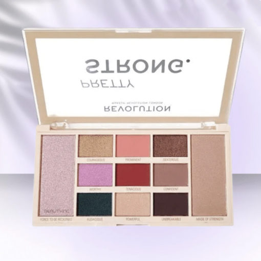 Makeup Revolution Pretty Strong Eyeshadow Palette - Image 1