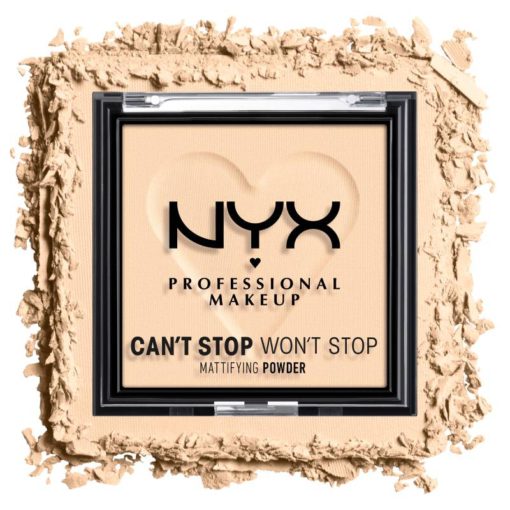 NYX CAN’T STOP WON’T STOP MATTIFYING PRESSED POWDER - Image 1