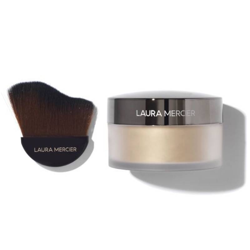 310660-201897_800x800 Laura Mercier Set to Glow Translucent Loose Setting Powder Glow and Brush Set – Translucent - Image 1