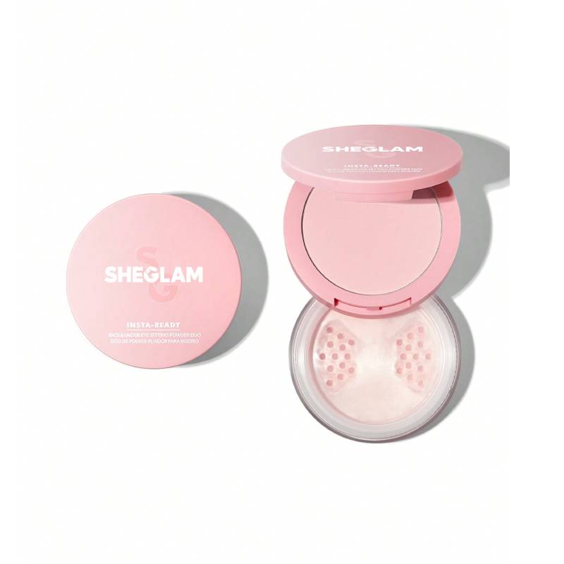 New Project (3) SHEGLAM Insta-Ready Face & Under Eye Setting Powder Duo - Image 4