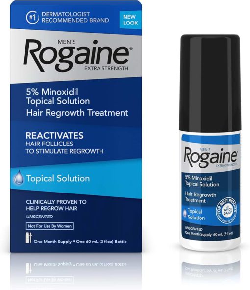 Men's Rogaine 5% Minoxidil Topical Solution