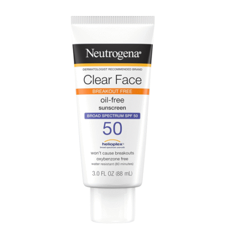 Neutrogena Clear Face Sunscreen Neutrogena Clear Face Sunscreen