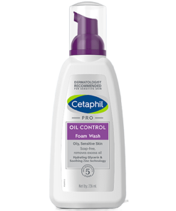 Cetaphil PRO Oil Control Foam Face Wash for Acne & Oily Prone Skin cleanser