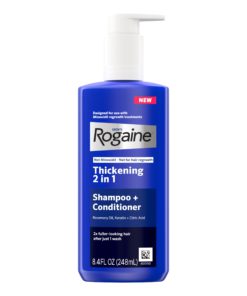 Men’s ROGAINE Hair Thickening 2 in 1 Shampoo + Conditioner – 248ml