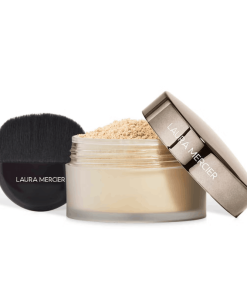 Laura Mercier Set to Glow Translucent Loose Setting Powder Glow and Brush Set – Translucent powder
