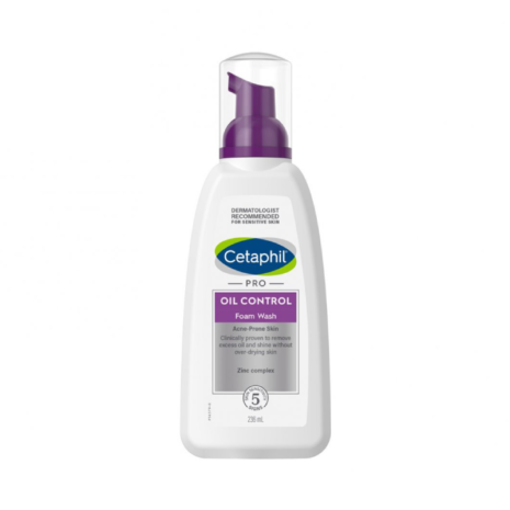 Cetaphil PRO Oil Control Foam Face Wash for Acne & Oily Prone Skin